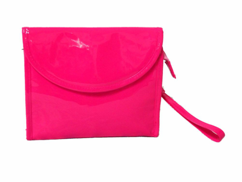 流行化妝包, 鏡面皮化妝包, 防潑水化妝包